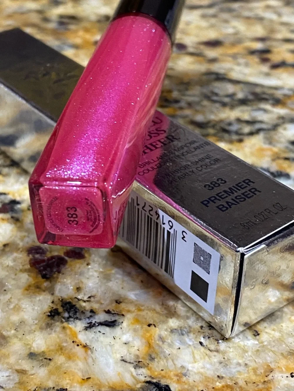 Lancôme L'Absolu Gloss Sheer 383 Premier Baiser - Pearly Pink Shine